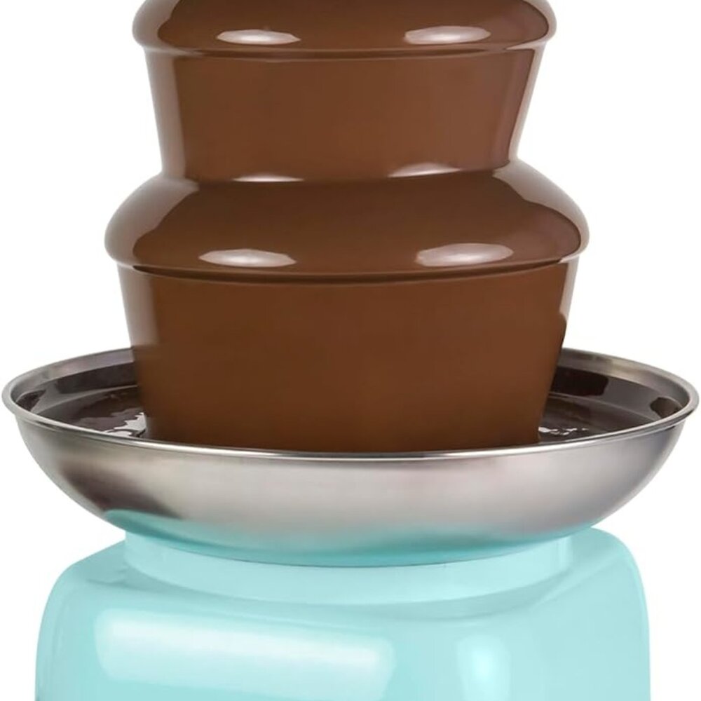 Electric 4 Tier Chocolate Fountain - 32-Ounce for Stunning Party Experiences